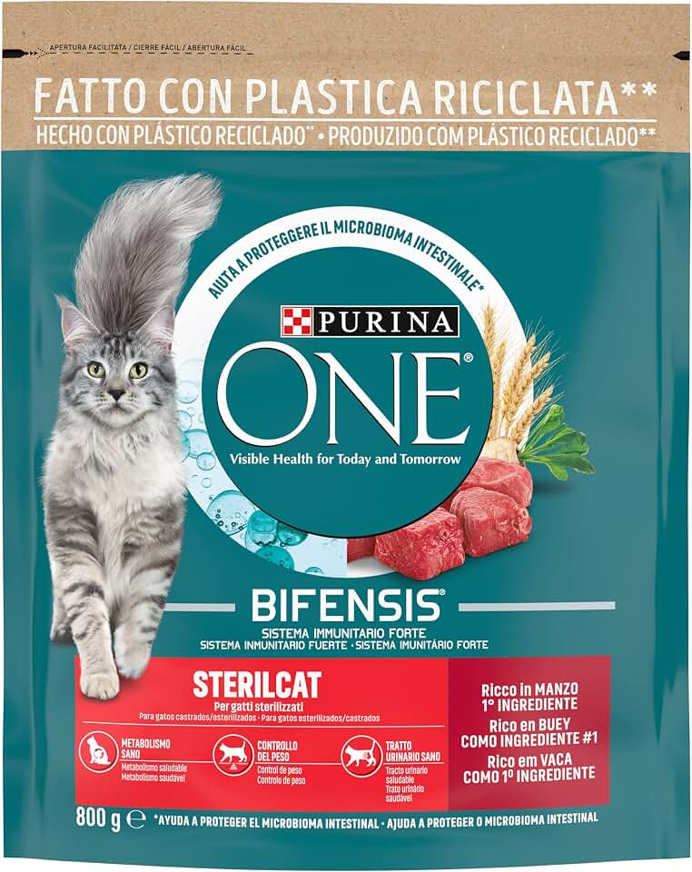 Purina ONE Bifensis pienso gato esterilizado buey y trigo
