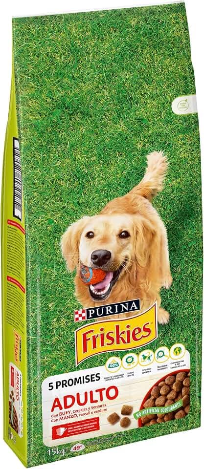 Purina Friskies Pienso para Perro Adulto con Buey
