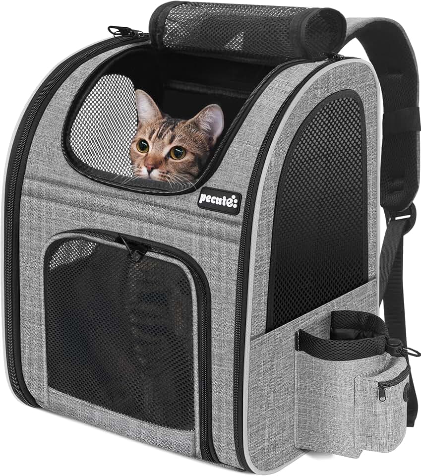 Pecute Mochila Transportín con Ventana de Malla